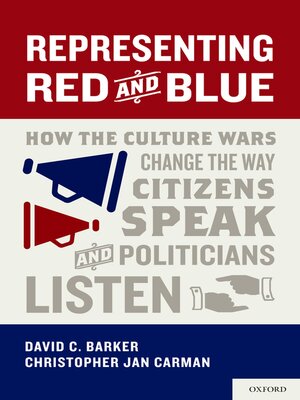 cover image of Representing Red and Blue